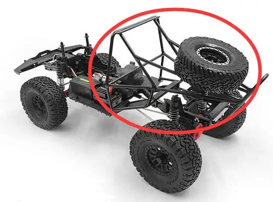 Заднее ведро для гусеничного грузовика 4x4 Cherokee Axis 1/10 AX90047 AX90046 | Игрушки и хобби