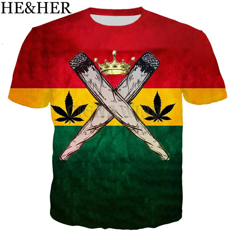 

New arrive popular BoB Marley weeds t shirt men women 3D print harajuku style t shirt /hoodies/ sweatshirts/vest/ summer tops