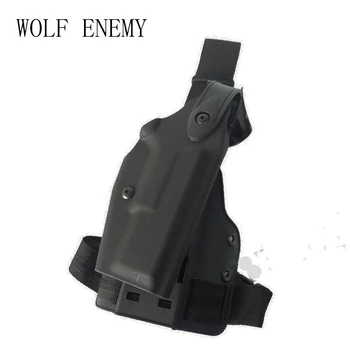 

Tactical Hunting Pistol Leg Holster Glock 17 19 22 23 31 32 Military Airsoft Gun Holster Glock Thigh Holsters Right Hand Users