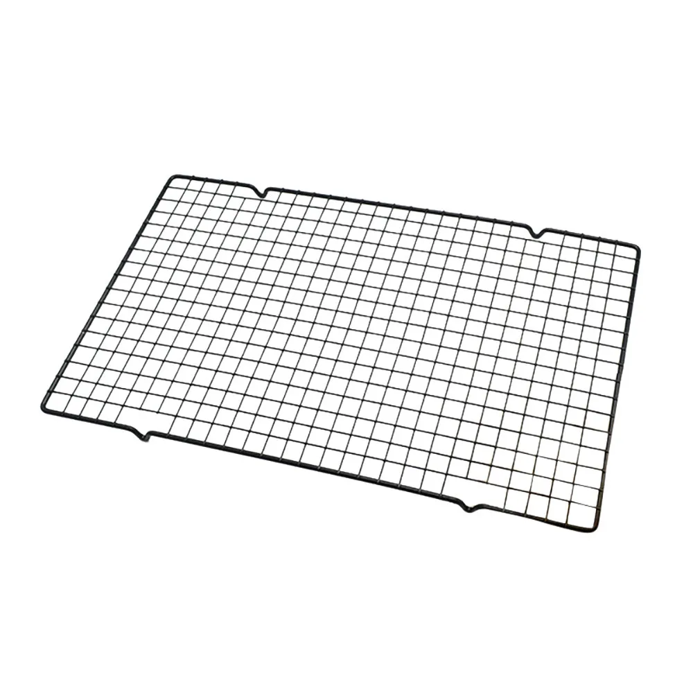 

Stainless Steel Wire Grid Cool Rack BBQ Cake Safe Oven Kitchen Baking Tools New Baking Set Utensilios Para Hornear#w1