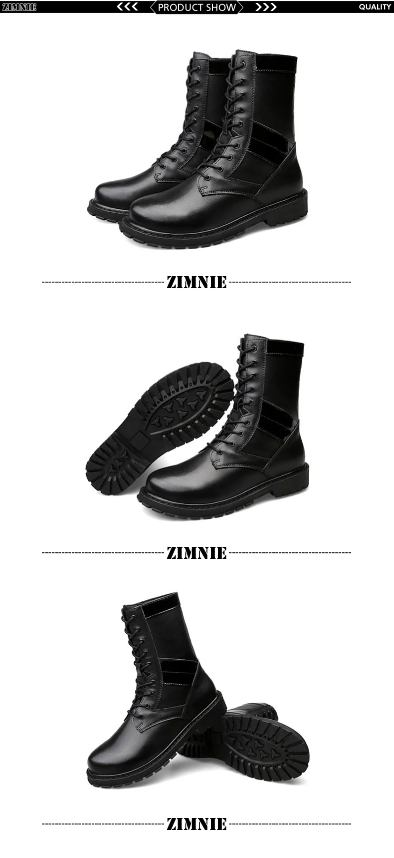 ZIMNIE/ г.; Брендовые мужские ботинки; сезон осень-зима; сохраняющие тепло ботинки из натуральной кожи; модная удобная мужская обувь; ботинки на шнуровке