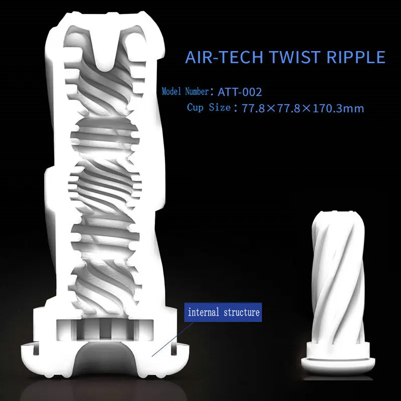 Мужской мастурбатор TENGA AIR TECH TWIST многоразовая Вакуумная чашка секс игрушки для