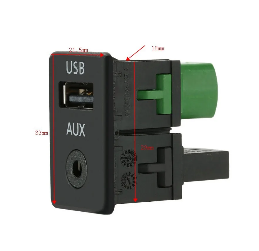 RCD510 + 310 300 RNS315 AUX USB кабель переключатель подходит для VW MK6 Golf Jetta CC PASSAT B6 B7|usb switch