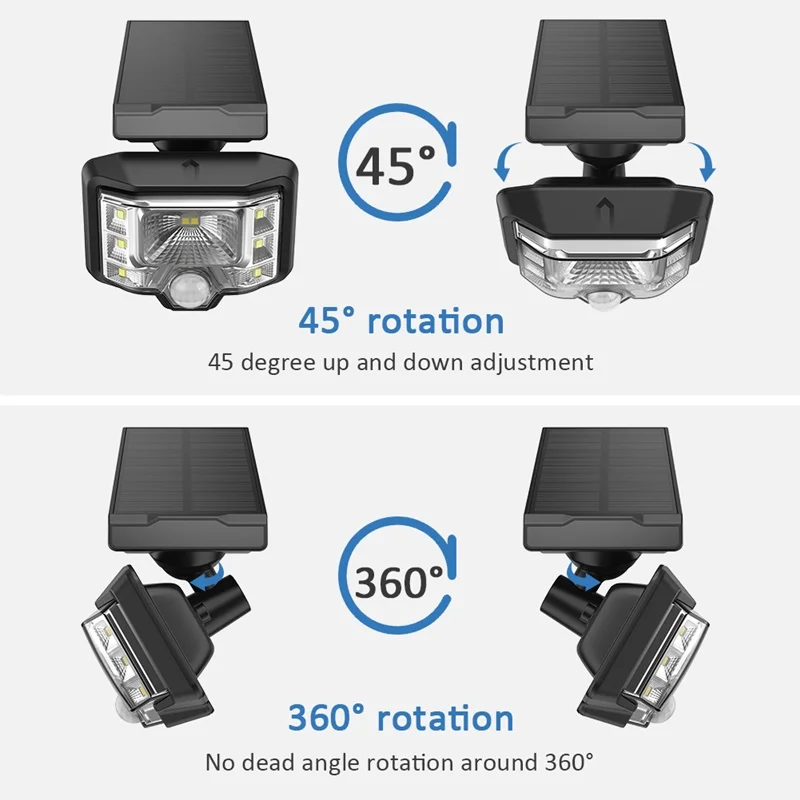 Солнечный 8 Corey Led PIR датчик движения светильник s Открытый водонепроницаемый Ip65 Настенный Солнечный светильник для сада двора лампа аварийная безопасность