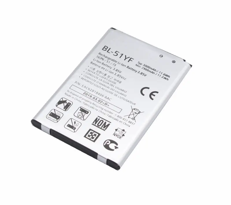 

Ciszean 1x 3000mAh BL-51YF Replacement Battery For LG G4 BL-51YH H815 H811 H810 VS986 VS999 US991 LS991 F500 G Stylo F500 F500S