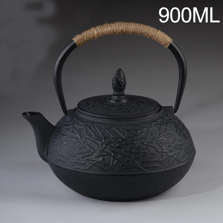 Japanese Iron Teapot Cast Iron Tea Kettle Drinkware Kung Fu Tools With