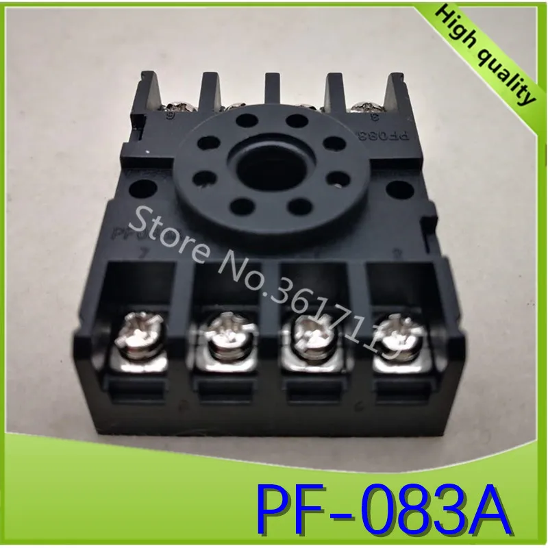 

20PCS/LOT PF083A Relay Socket Base 8 pin JTX-2C DH48S ST3P AH3-3 MK2P