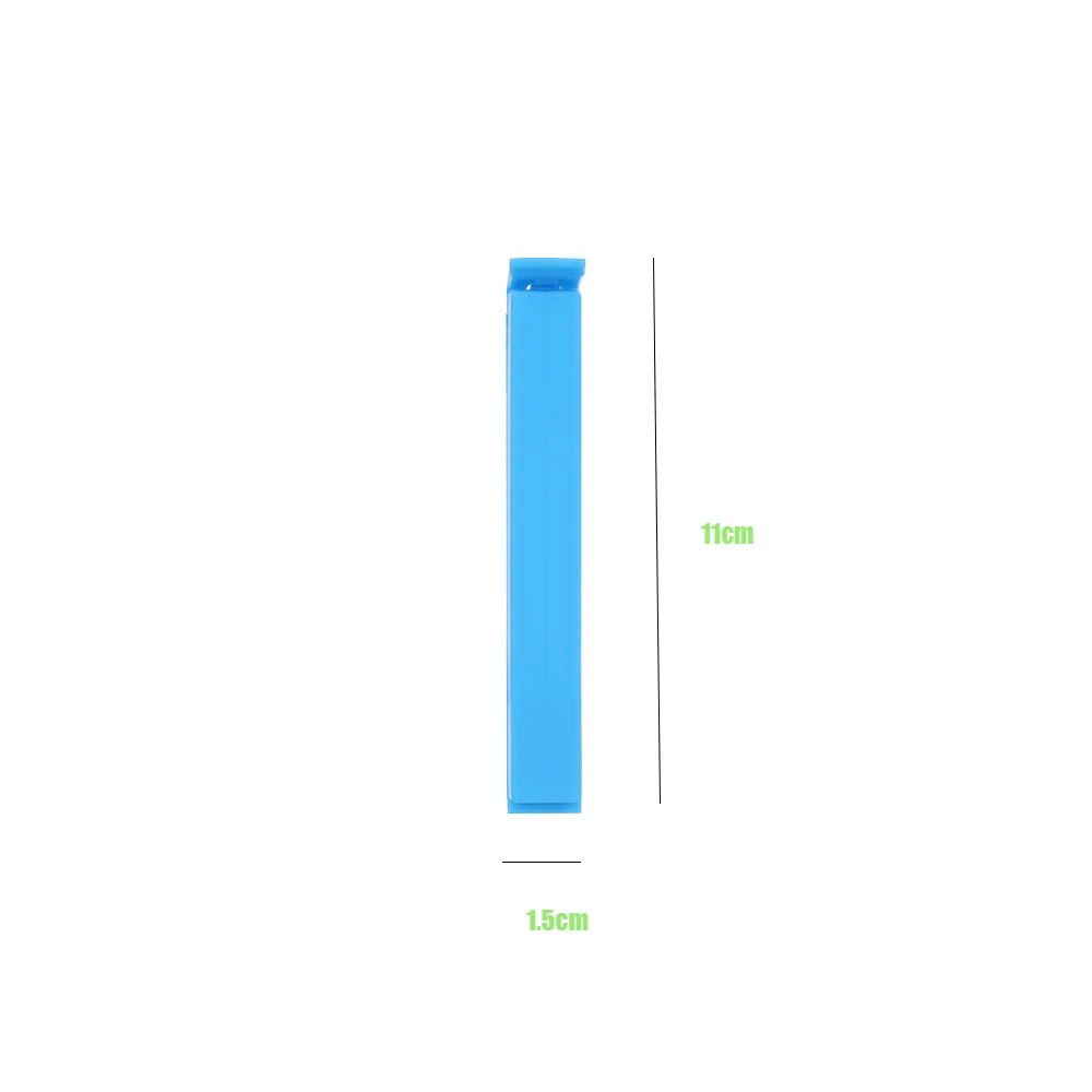 10 шт., разные цвета, для кухни, для хранения еды, закуска, уплотнительная сумка, зажимы, герметик, зажим, пластиковый инструмент, портативный,, для сумки, ближе