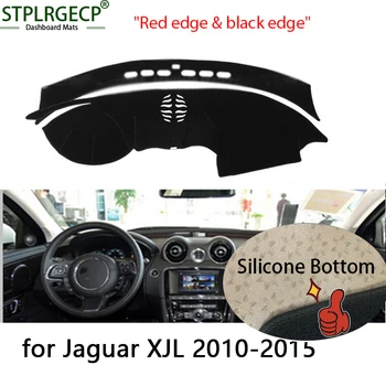 

Top Quality Double layer Dash Mat Dashmat Dashboard Cover Sun Shade Dash Board Cover Carpet for Jaguar XJ XJL 2010-2017
