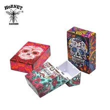 HORNET персональный пластиковый чехол для сигарет, модный мужской держатель для табака, карманный контейнер для хранения, подарочная коробка