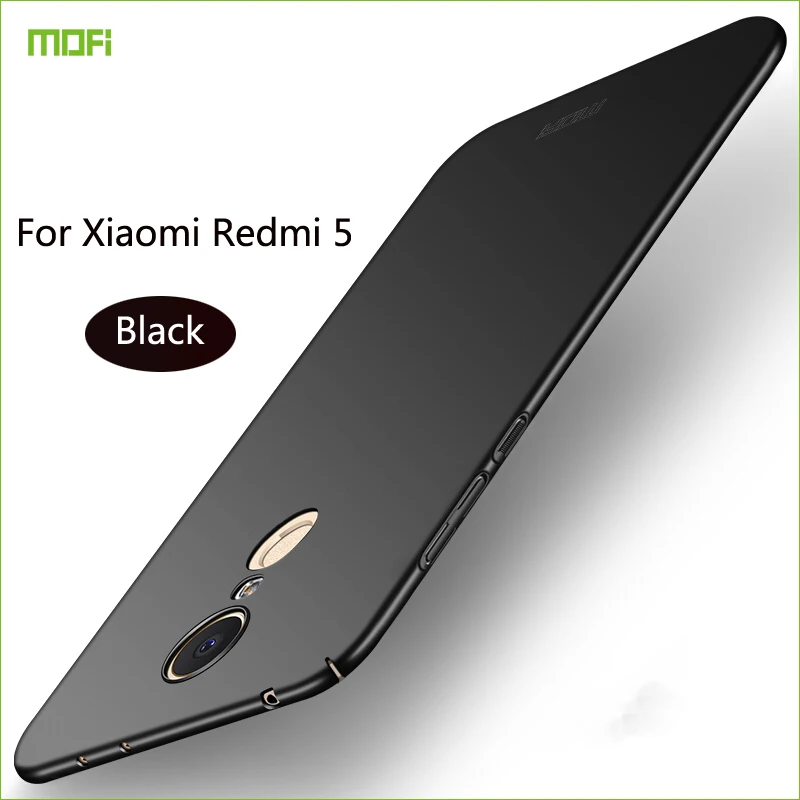 

MOFi For Xiaomi Redmi 5 Back Cover Case PC Hard Case For Redmi 5 Phone Shell Cases