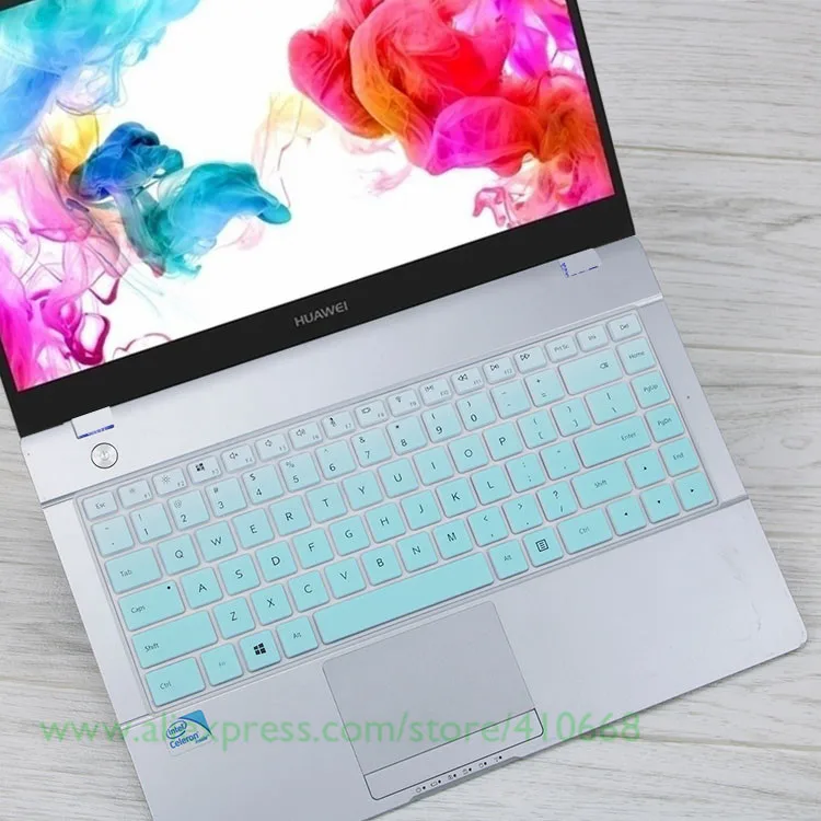 Для huawei Matebook D 15,6 ''силиконовый чехол Обложка клавиатуры для ноутбука Защитная крышка Тетрадь модель PL-W29 PL-W09 PL-W19 15 дюймов