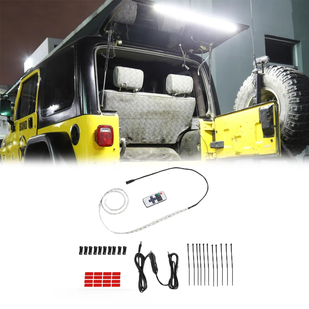 Car Tailgate Glass Lift Door Light Led Lamp For Jeep Wrangler TJ 1997 1999  2001 2004 JK JL Rear Tail Trunk Light Car Accessories|Interior Mouldings| -  AliExpress