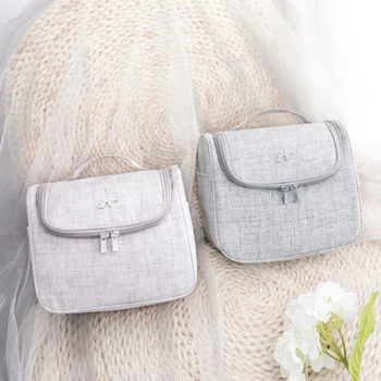 

Women Toiletry Wash Cosmetic Bags Waterproof Weekend Overnight Pouch Travel Underwear Makeup Clothing Bra Organizer Accessories