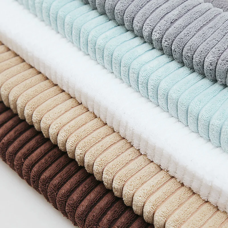 White Luxury Thick Coral Velvet Memory foam Floor Mats Bathroom Kitchen