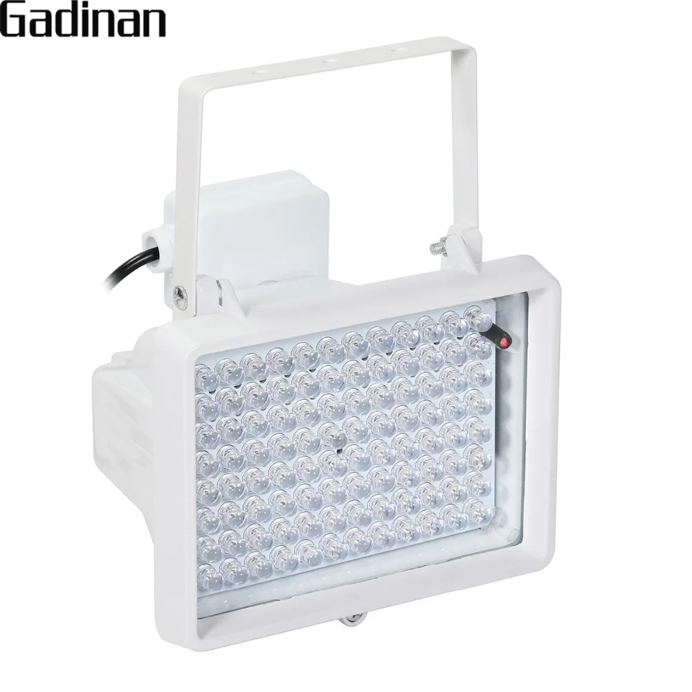 GADINAN 850nm инфракрасный 96 шт. светодиодный ночного видения водонепроницаемый CCTV