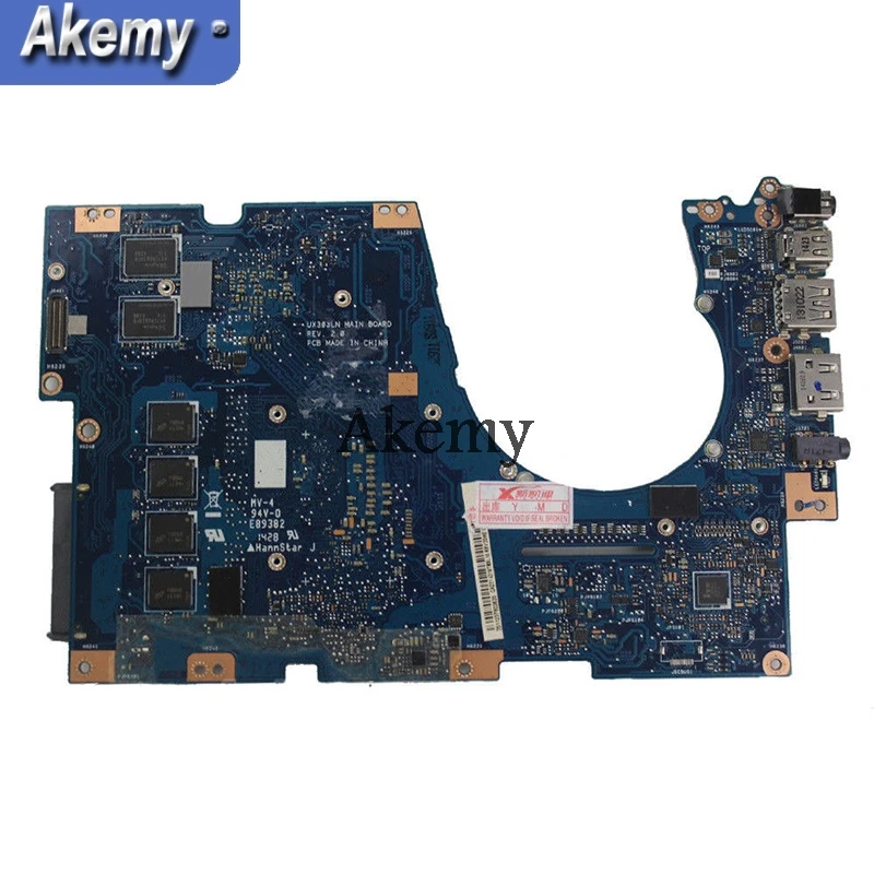 Akemy UX303LN материнская плата для ноутбука ASUS UX303LN UX303LB UX303L UX303 тестовая оригинальная материнская плата 4 г ram i5-5200U GT840M-2G