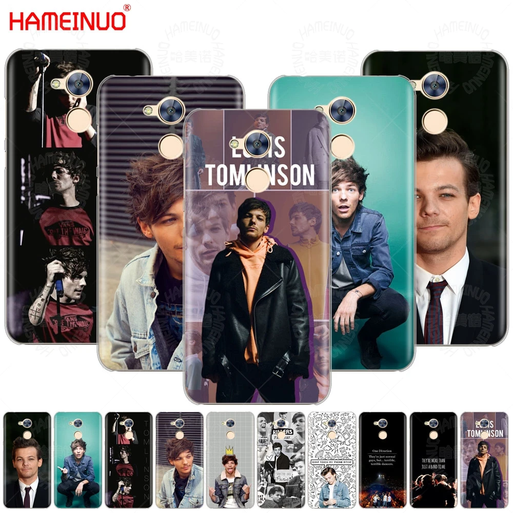 One Direction 1d Louis Tomlinson Cover phone Case for Huawei Honor 10 V10 4A 5A 6A 7A 6C 6X 7X 8 9 NOVA 2 2S PLUS LITE