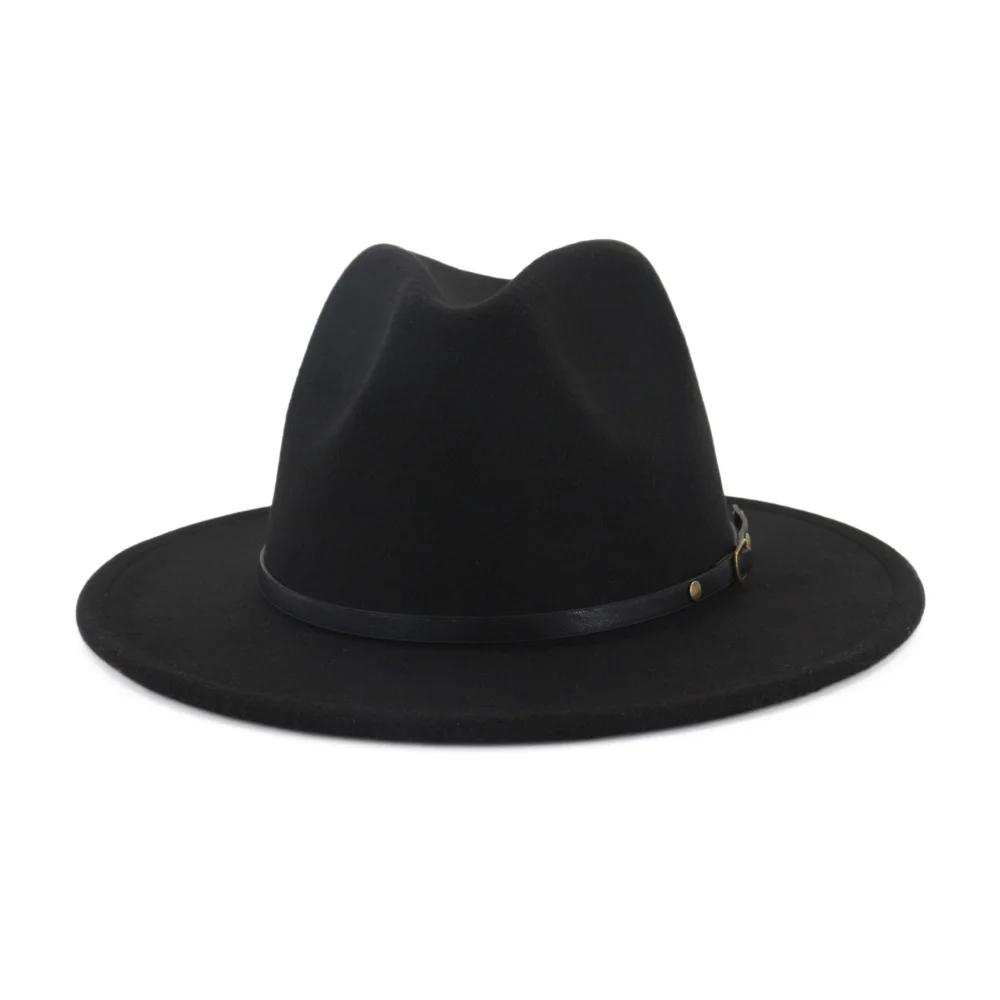 Classic Italy Trilby Wool Felt Trilby Hat Size 59 cm Yellow