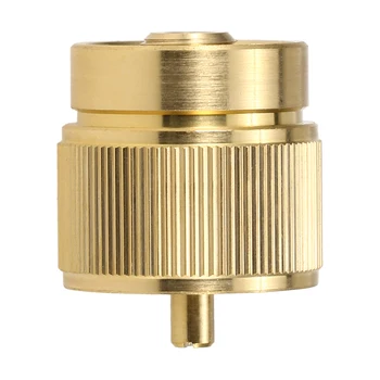 

Lixada Propane Fuel Tank Adapter Lindal Valve Output Camping Stove Tank Convert MAPP Gas Tank Adapter 1 LB Cylinder Input