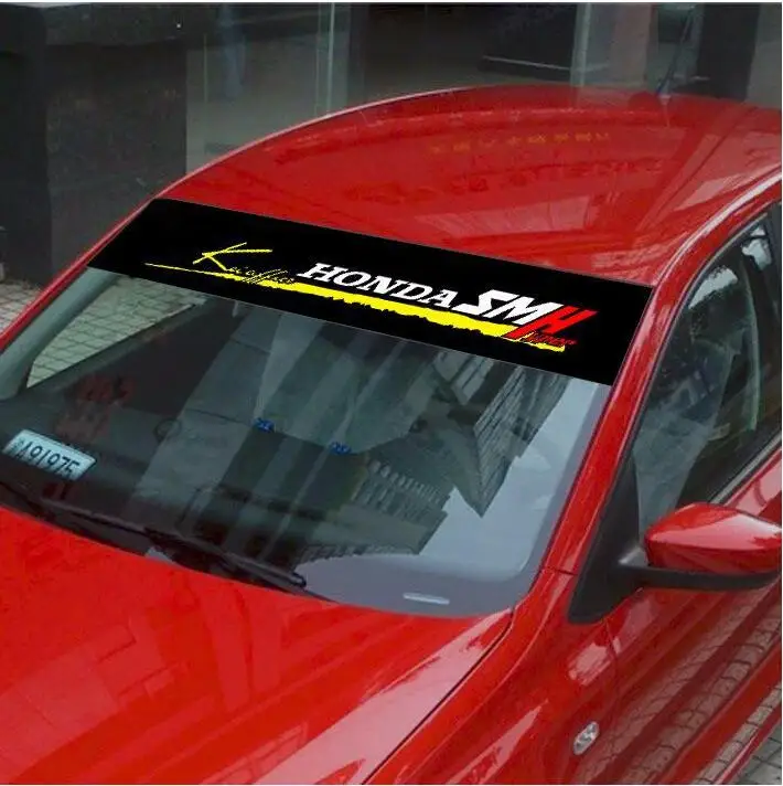 Автомобильные этикетки автомобильные наклейки для HONDA наклейки на лобовое стекло для переднего окна