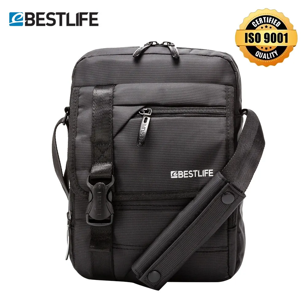 BESTLIFE الرجال Crossbody حقيبة 10.2 \