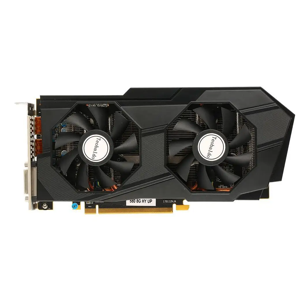 2019 новый оригинальный RX580 2048 SP 8G GDDR5 PCI Express x16 3 0 видеокарта игровая внешняя для