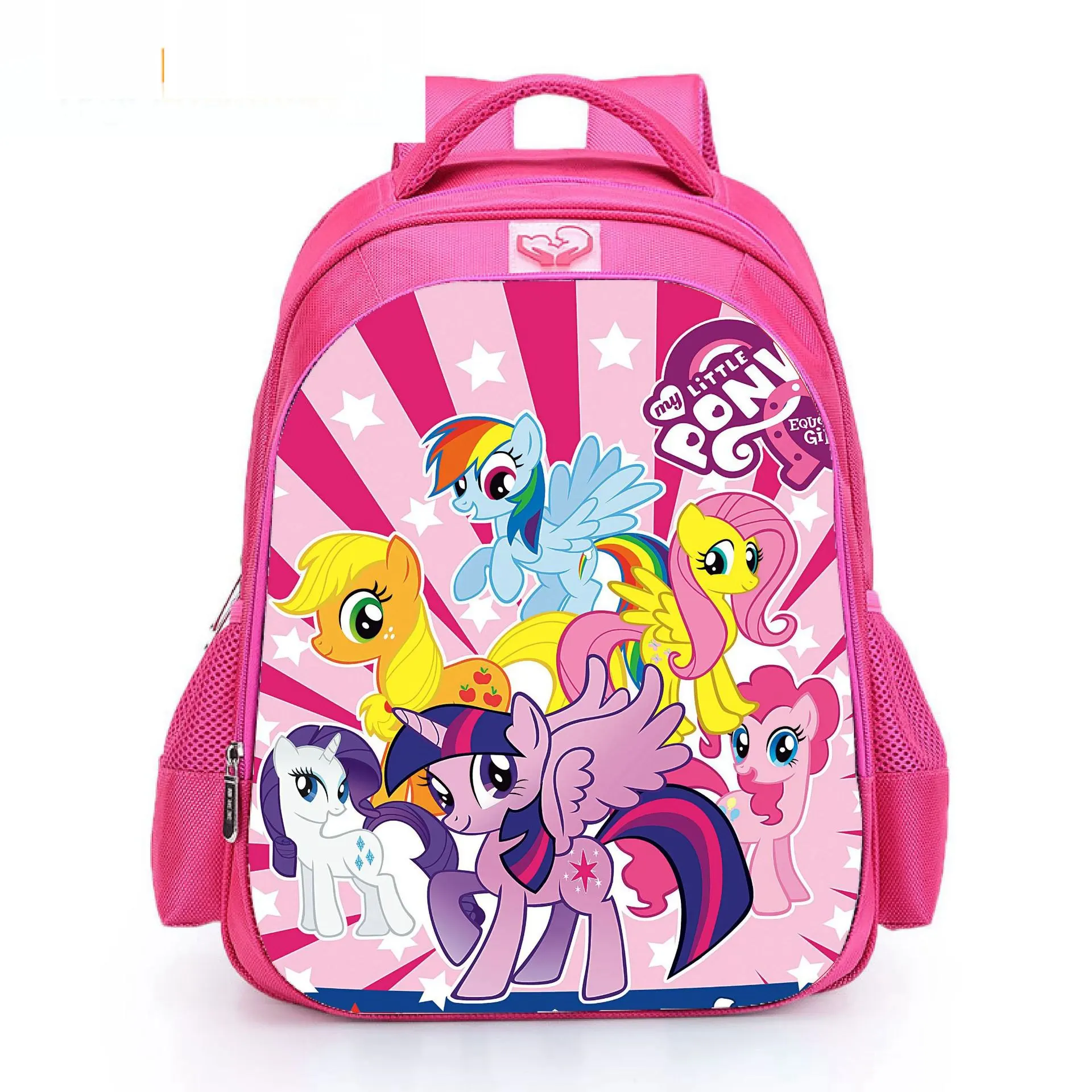 Новинка, школьная сумка для девочек младшего школьного возраста с рисунком из мультфильма «Мой Маленький Пони», единорог, 1-3 класса, мультяшный рюкзак, сумка на плечо