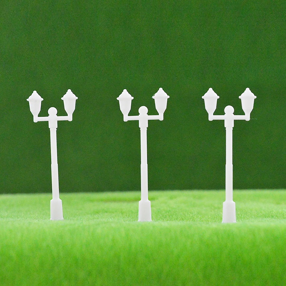 

3.6cm 1:500 scale architectural model making Train Layout Set Model Scale ABS plastic street light unilluminated