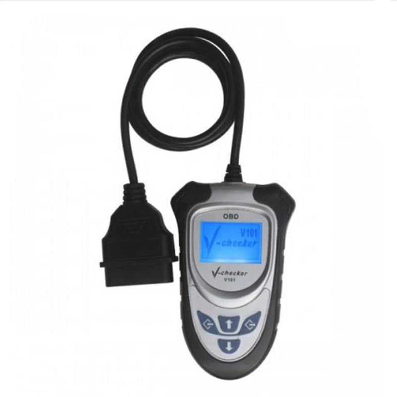 

V-CHECKER V101 OBD2 Code Reader Without CAN BUS Work Perfect and Free Ship