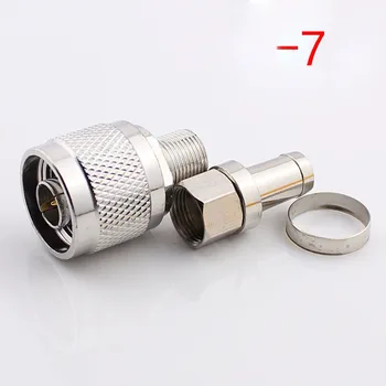 

5sets N to F Connector Metric N Series Adapter Mobile Phone Signal Amplifier Plug N / F-75-7 Connector