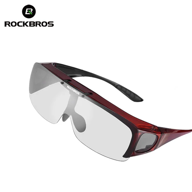 

ROCKBROS Myopia Polarized Cycling Bicycle Glasses Sunglasses Adjustable MTB Road Bike Cycle Protection Goggles Eyewear