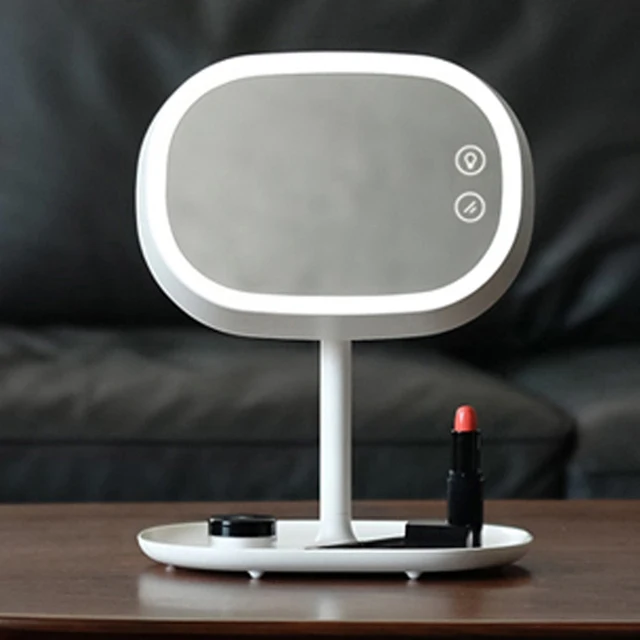 Touch Screen Led Makeup Mirror With Light Table Lamp Luminous 180 Touch Screen Led Makeup Mirror With Light Table Lamp Luminous 180 Rotating Desk Lighting Vanity