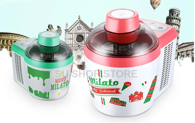 Full Automatic Fruit Ice Cream Machine Home Ice Cream Maker yoghurt dessert maker