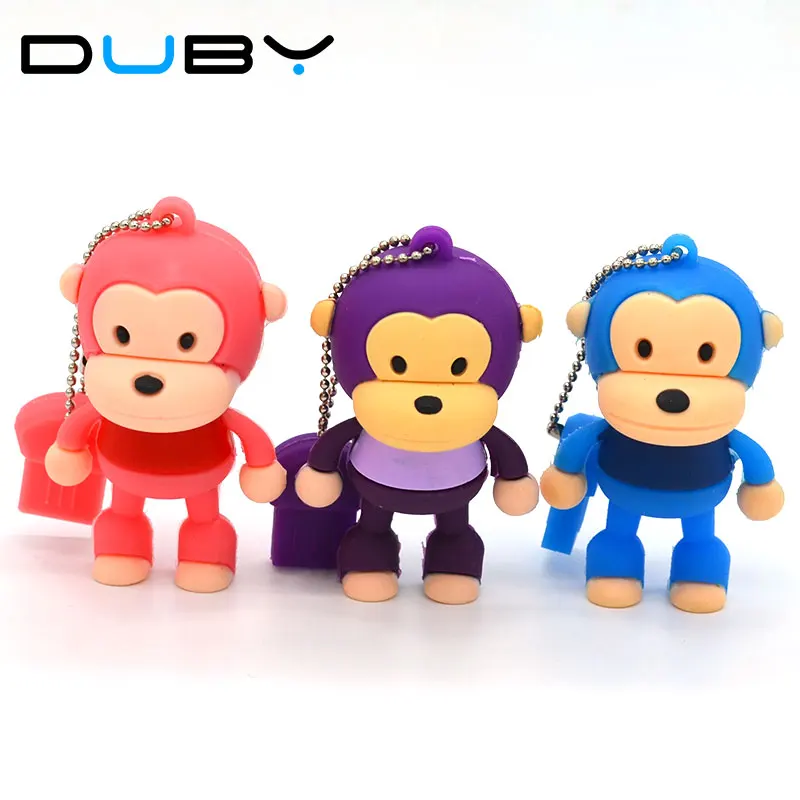 Usb флеш накопитель в виде обезьяны 1 64 Гб|pen drive memory stick|monkey usbmemory stick |