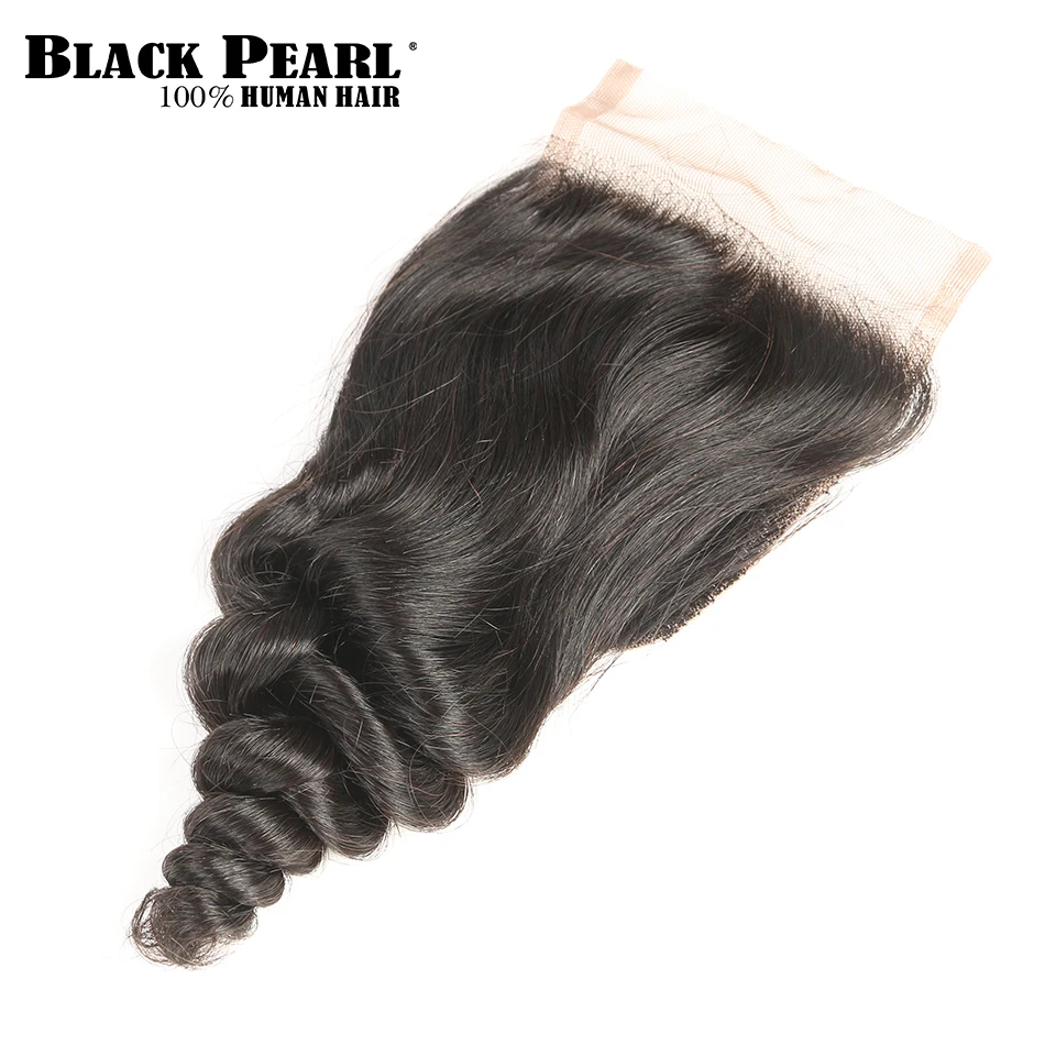 Najtaniej Czarne włosy z malezji z zamknięciem nierealne włosy ludzkie 3 wiązki z zamknięciem 1B # wiązki falowanych z zamknięciem