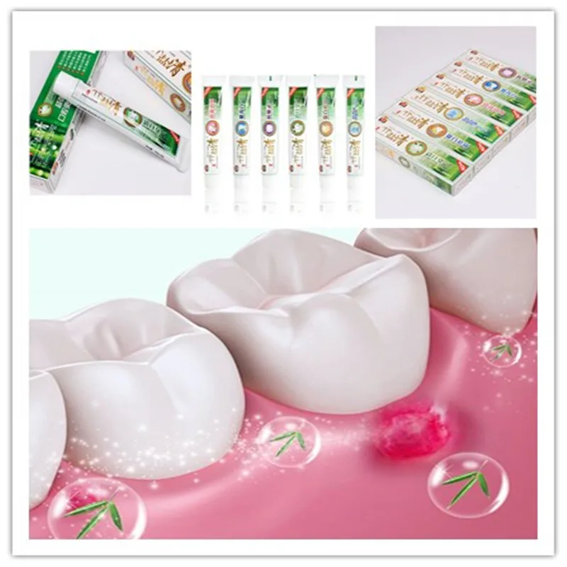 Thailand Bamboo Salt Toothpaste whitening Clean mouth odor anti allergy