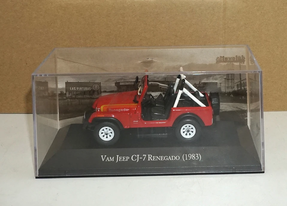  Toy Cars Red  metal Model Car 1 43 Car Diecasts Toy Vehicles Diecast Sport Car Toys for CHEVROLET OMEGA CDJEEP CJ-7 (1)
