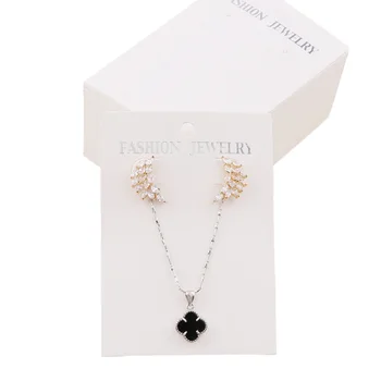 

Ear Hair Clip Jewelry Paper Display Cards Ear Jewelry Tag Necklace Fashion Paper Card Earring Card Fashion Cards