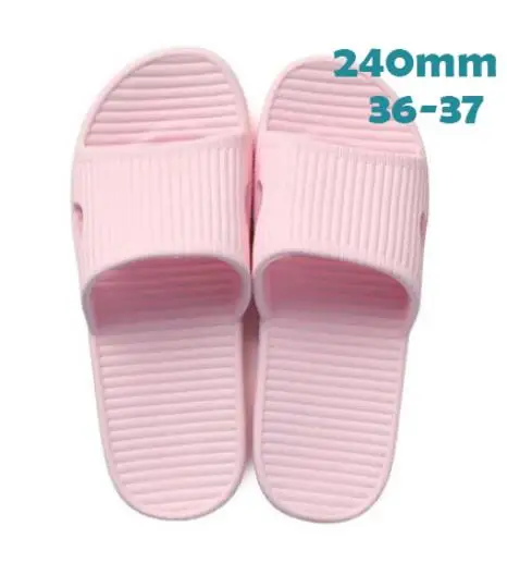 Xiaomi youpin/тапочки; мягкие женские, мужские, детские сандалии; нескользящие домашние тапочки для душа; Детские повседневные тапочки для семьи - Цвет: Pink 240mm