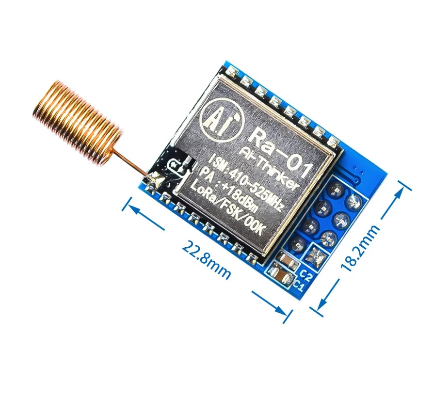 Ra 01 LoRa SX1278 433M беспроводной модуль передачи спектра широкого на расстоянии 10 км|lora