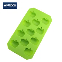 Силиконовая пятиконечная звезда яблоко сердце в форме лимона Ice Cube шоколадная форма 12 Форма для льда силиконовый лоток для льда инструменты для выпечки