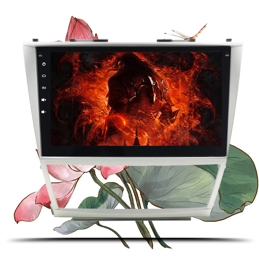 Excellent 1024*600 Octa Core 10.1" Android 9.1 Car DVD GPS Navigation For Toyota Camry 2007 2008 2009 2010 Head Unit Car Stereo radio 4