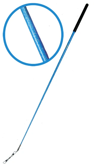 

Gymnastics Rhythmic sticks with pearly-lustre bluecolor for children