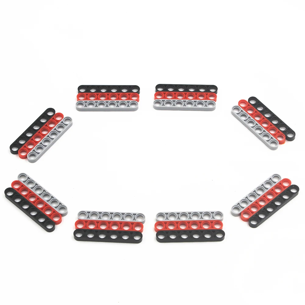 Building Blocks MOC Technic Parts 30pcs TECHNIC 6M HALF BEAM compatible with lego for kids boys toy Building Blocks MOC Technic Parts 30pcs TECHNIC 6M HALF BEAM compatible with lego for kids boys toy
