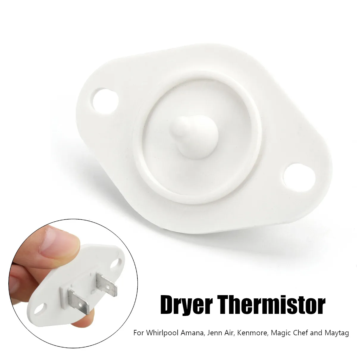 Dryer Temperature Control Thermistor Fuse Replacement for Whirlpool WP8577274 AP6013514 PS11746740 Dryer Temperature Control Thermistor Fuse Replacement for Whirlpool WP8577274 AP6013514 PS11746740