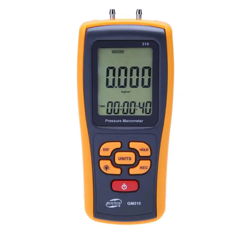 Digital Manometer Air pressure meter air pressure Differential 50KPa Gauge Kit GM510 +/- Data Hold Medidor Presion Digital Manometer Air pressure meter air pressure Differential 50KPa Gauge Kit GM510 +/- Data Hold Medidor Presion
