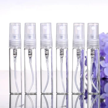 

Aihogard 50pcs 3ml Mini Empty Plastic Sprayer Bottle Perfume Container Refillable Portable Essential Oil Pot Cosmetic Atomizer