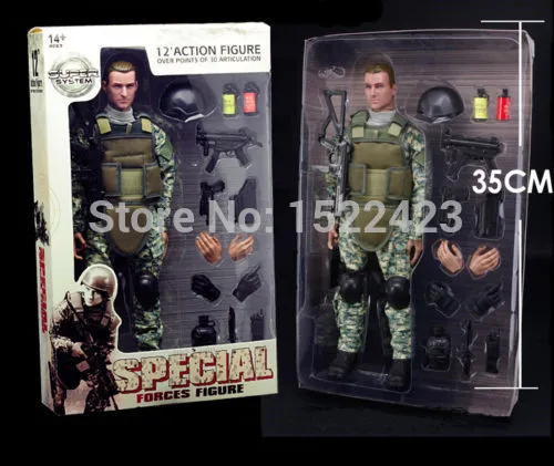  Military Combat Soldier model 12