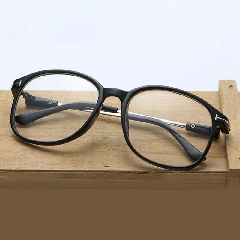 Новые модные женские и мужские Оптические очки в стиле ретро, большая оправа, кошачий глаз, очки, дикий тренд, компьютерные очки, плоское зеркало